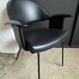 Black armchair from the 1950s