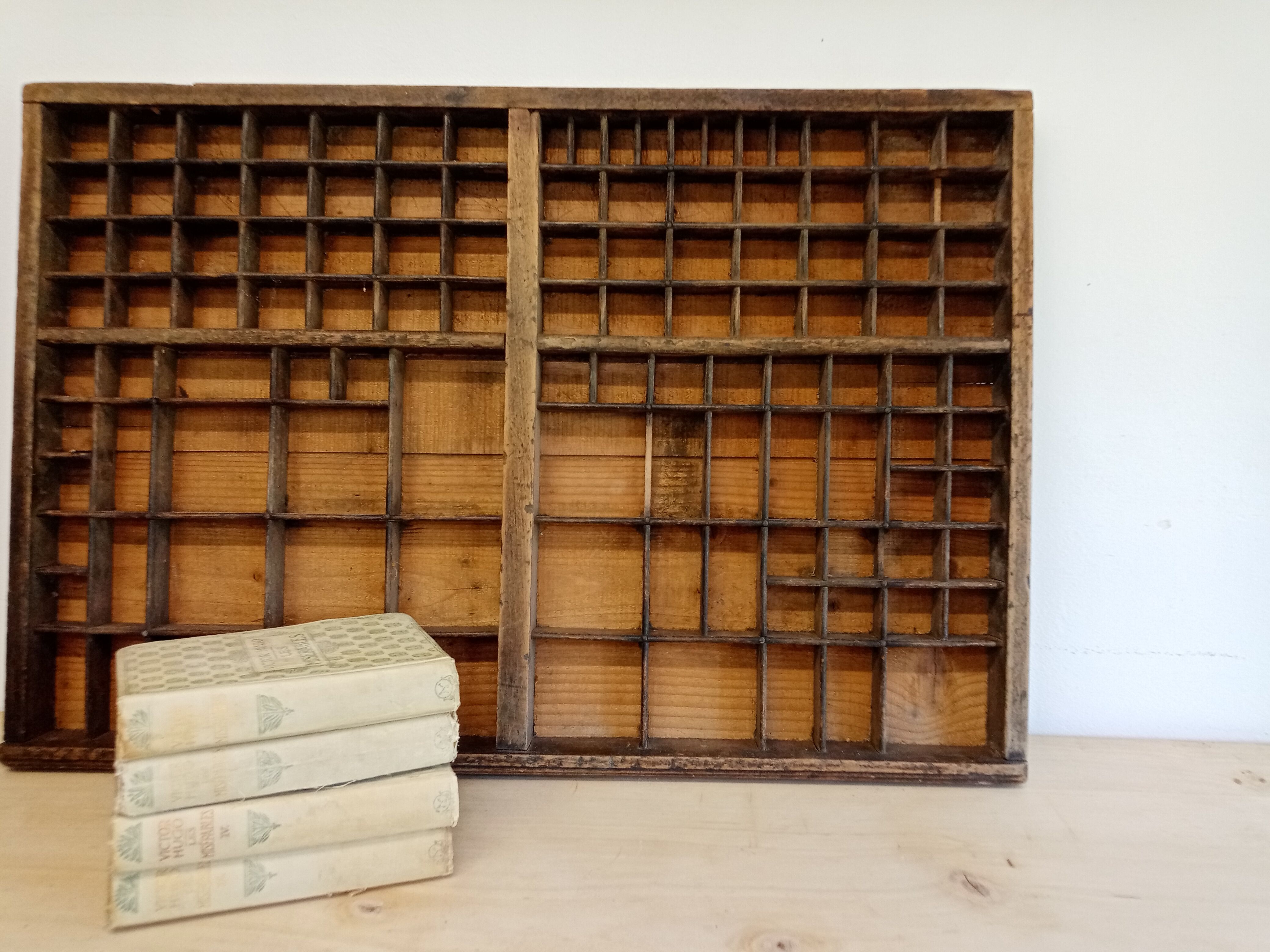 Wooden printer's locker