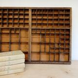 Wooden printer's locker