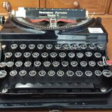 Machine a écrire remington portable modèle 5