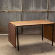 Drop-Leaf Table in Teak, 1960s Denmark
