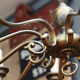 Lustre laiton, 10 feux