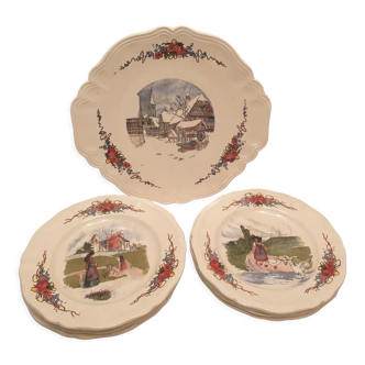 Service à gâteau obernai sarreguemines
