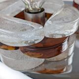 Murano glass ceiling lamp by Albano Poli for Poliarte 1970s