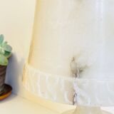 70s natural alabaster lamp