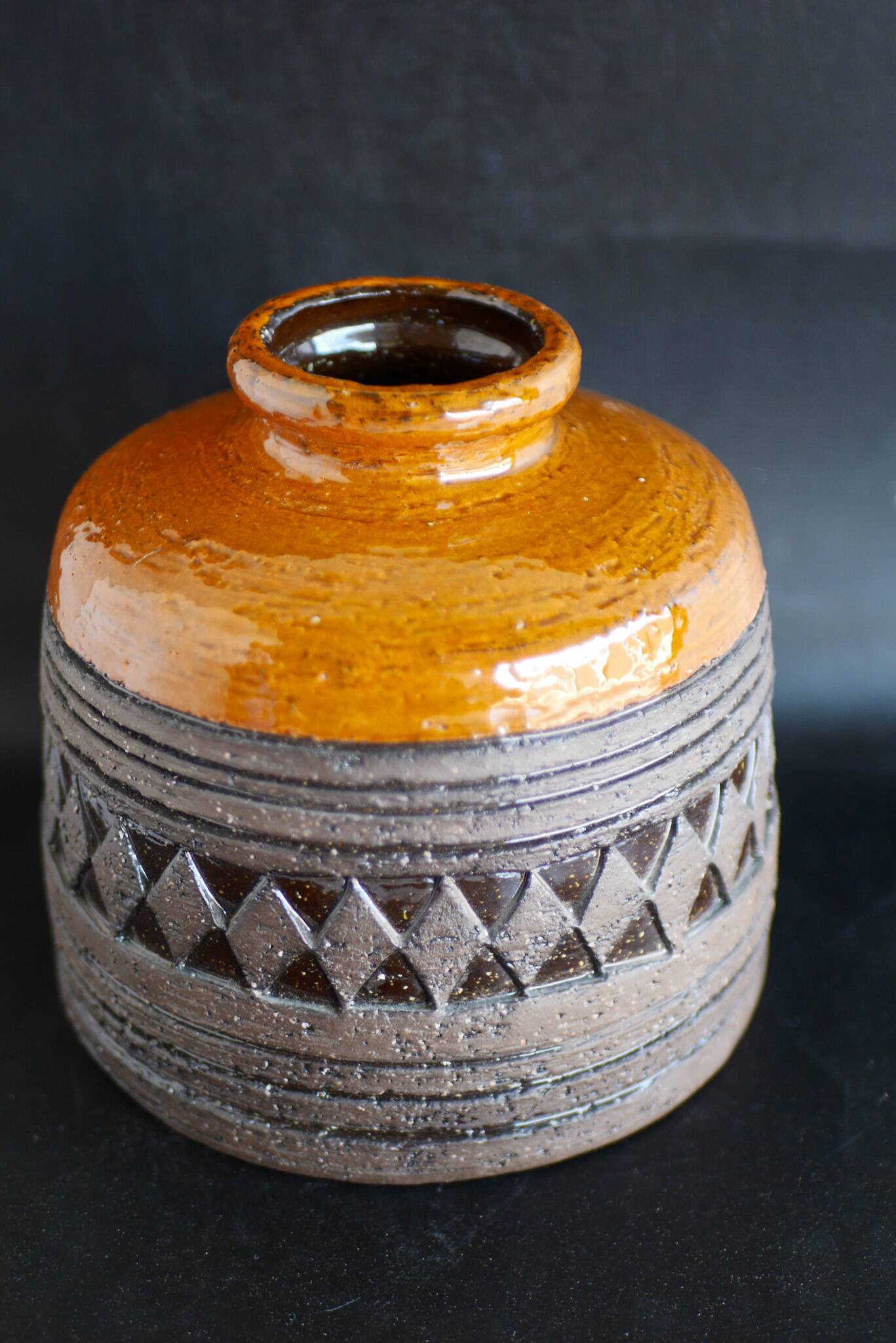Mid-Century Modern Studio Art Ceramic Vase by Inger Persson for Rörstrand