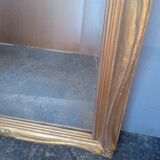 Louis XV mirror in gilded wood 110 cm