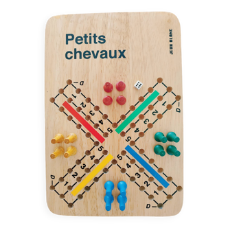 Jeu des petits chevaux, format voyage