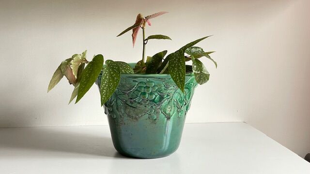 Cache-POT Barbotine GIEN Vintage