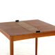 Compact Poul Hundevad for Hundevad & Co extendable dining table in teak