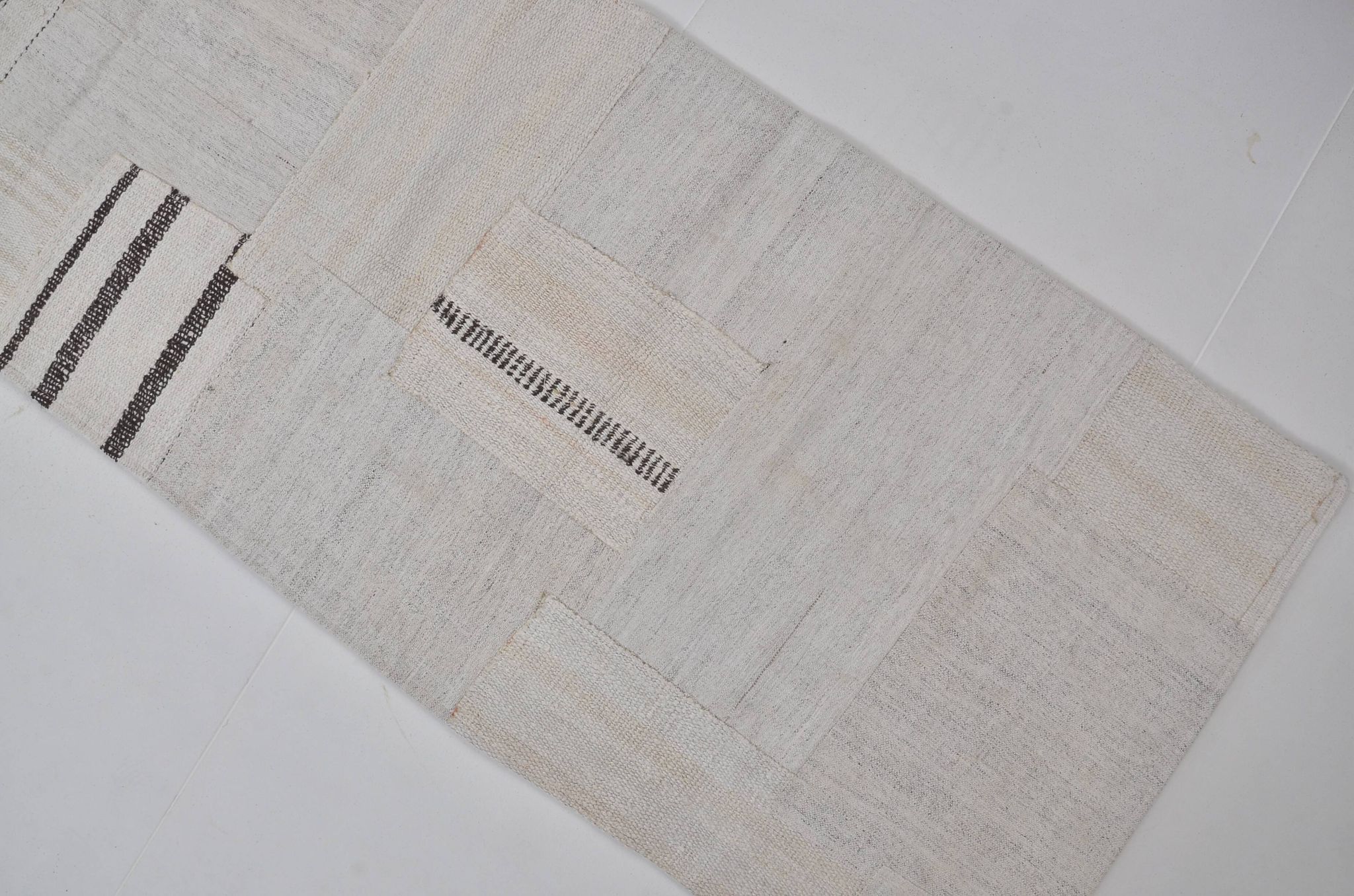 Stripe Vintage Hemp Runner sku 3809