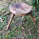 Brutalist tripod stool