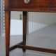 Library secretary George III in Cuban mahogany by Gillows, circa 1790.