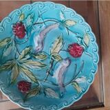 Barbotine plates from the Onnaing factory
