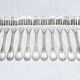 Christofle Cutlery Set - Trianon Model - 155 Pieces, Silver-Plated Metal