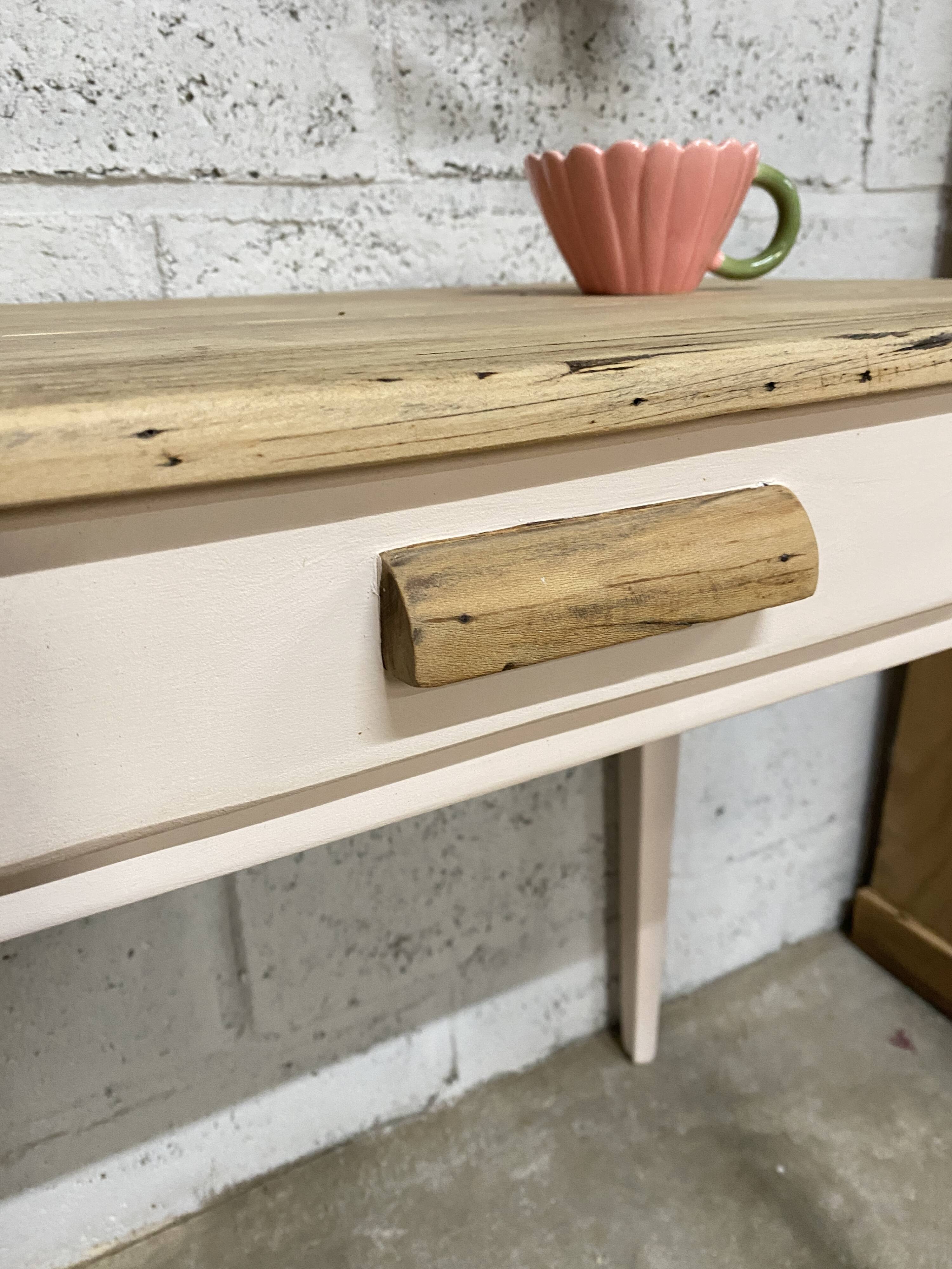 Small renovated farmhouse table or desk.