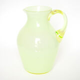 Pichet verre opalescent