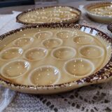 Snail cooking plates Gien France