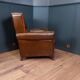 Sheepskin Art Deco club armchair