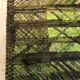 Öster Gyllen long pile carpet green brown Vintage Sweden