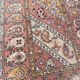 Vintage sinkiang carpet for handmade corridor 90x358 cm