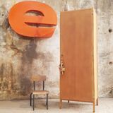 Vintage boarding school cabinet