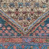 Tapis d’orient Persan-Bakhtiari-Laine filée à la main- Noué à la main-Unique.