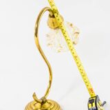 Murano glass lampshade table lampshade and brass base