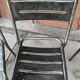 Table et chaises style industriel