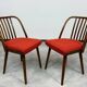 Set of 4 dining chairs by Antonín Šuman for TON