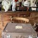 Old vintage suitcase