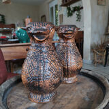 Paire de vases jasba 1970