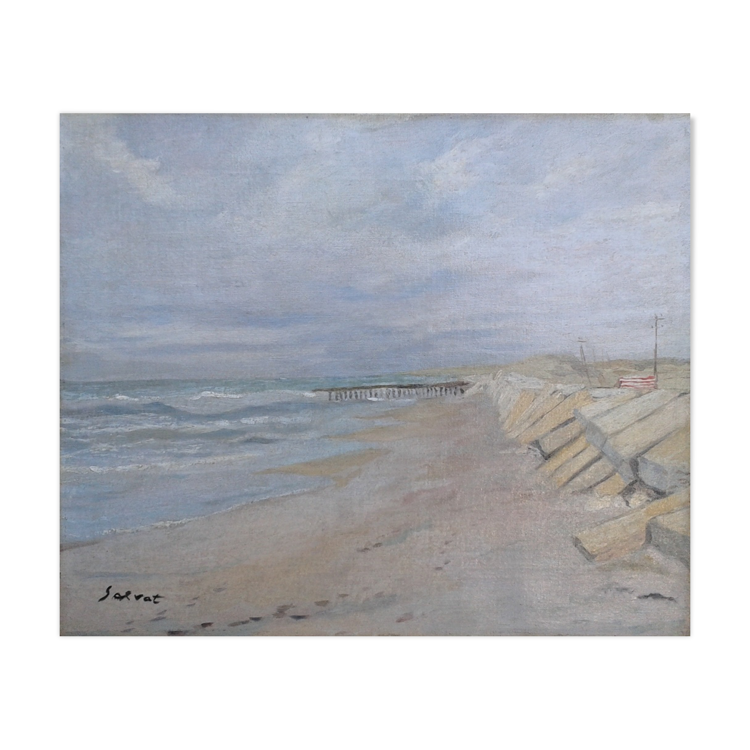 Françoise Salvat - The Beach