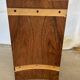 Round coffee table in rosewood