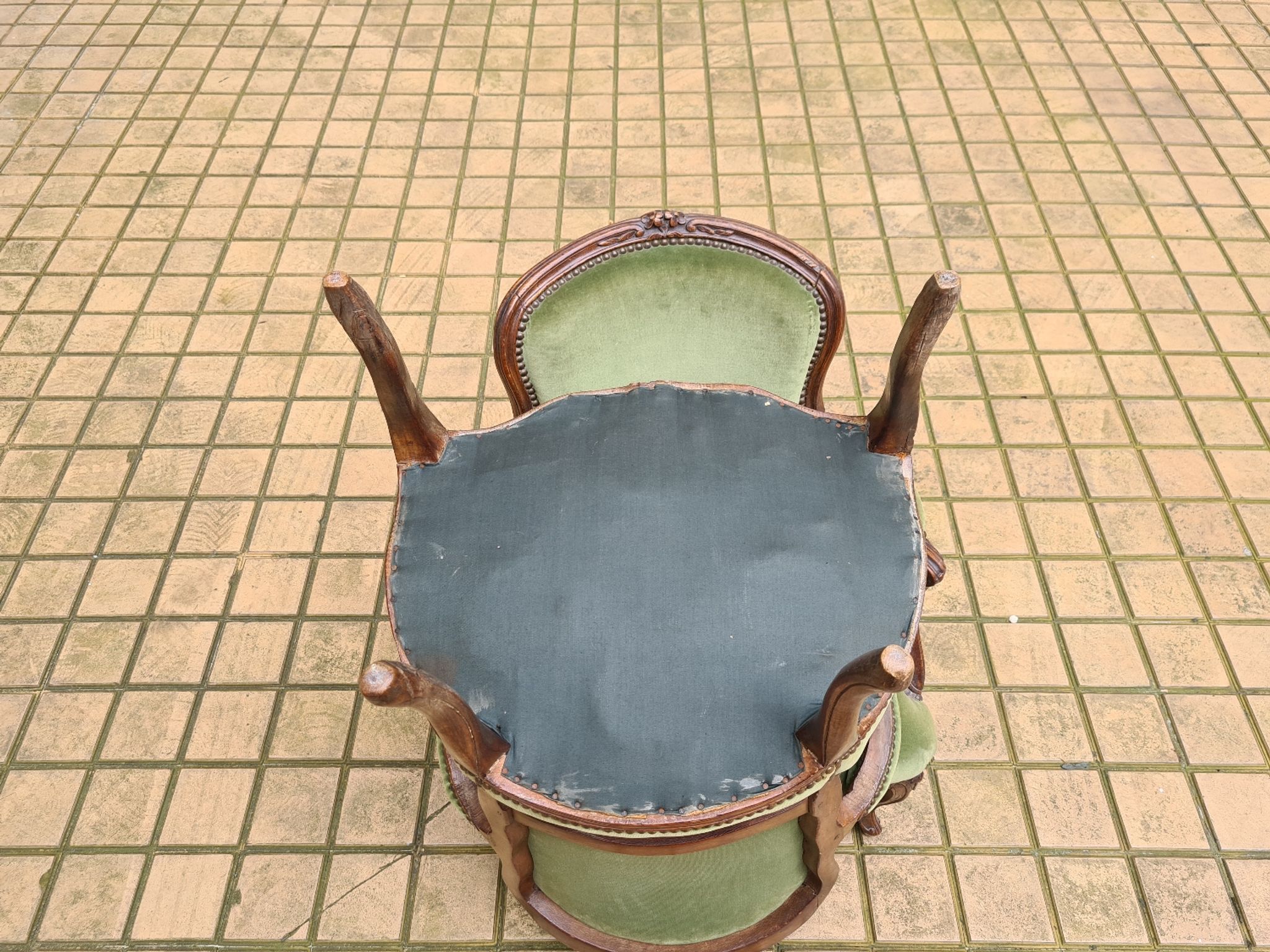 Paire de fauteuils époque Louis XV, estampillés Baudin