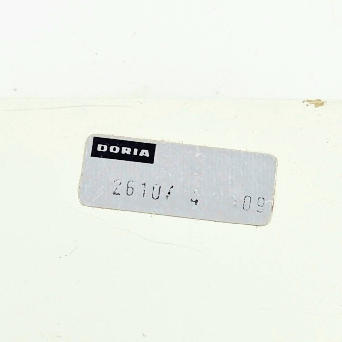 Mid-Century Ice Glass Wall Light from Doria Leuchten, Germany, 1960s