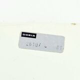 Mid-Century Ice Glass Wall Light from Doria Leuchten, Germany, 1960s