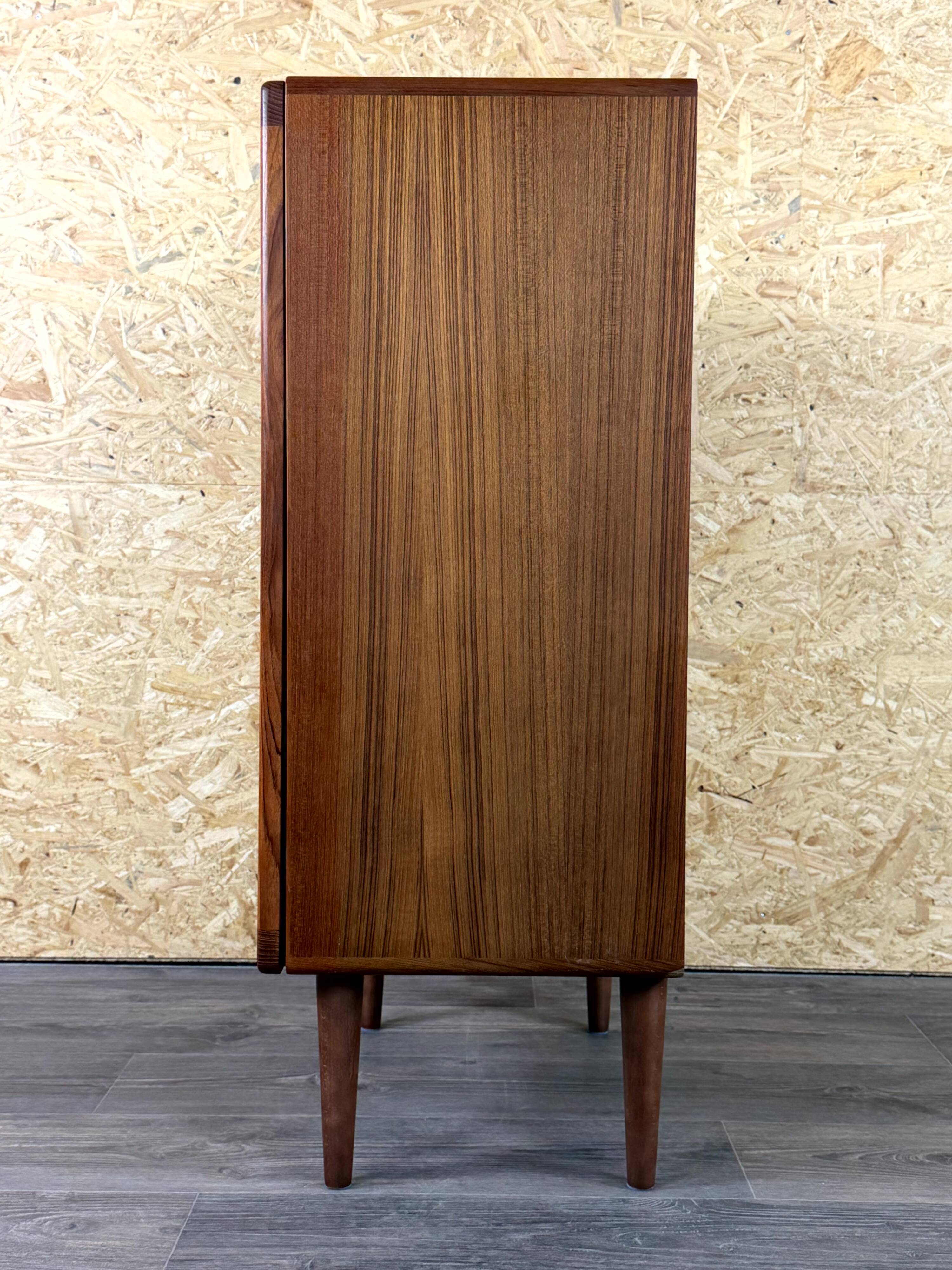 1960s 1970s Teak Sideboard Credenza Cabinet Danish Modern Design Denmark
