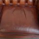 English style cowhide Chesterfield sofa