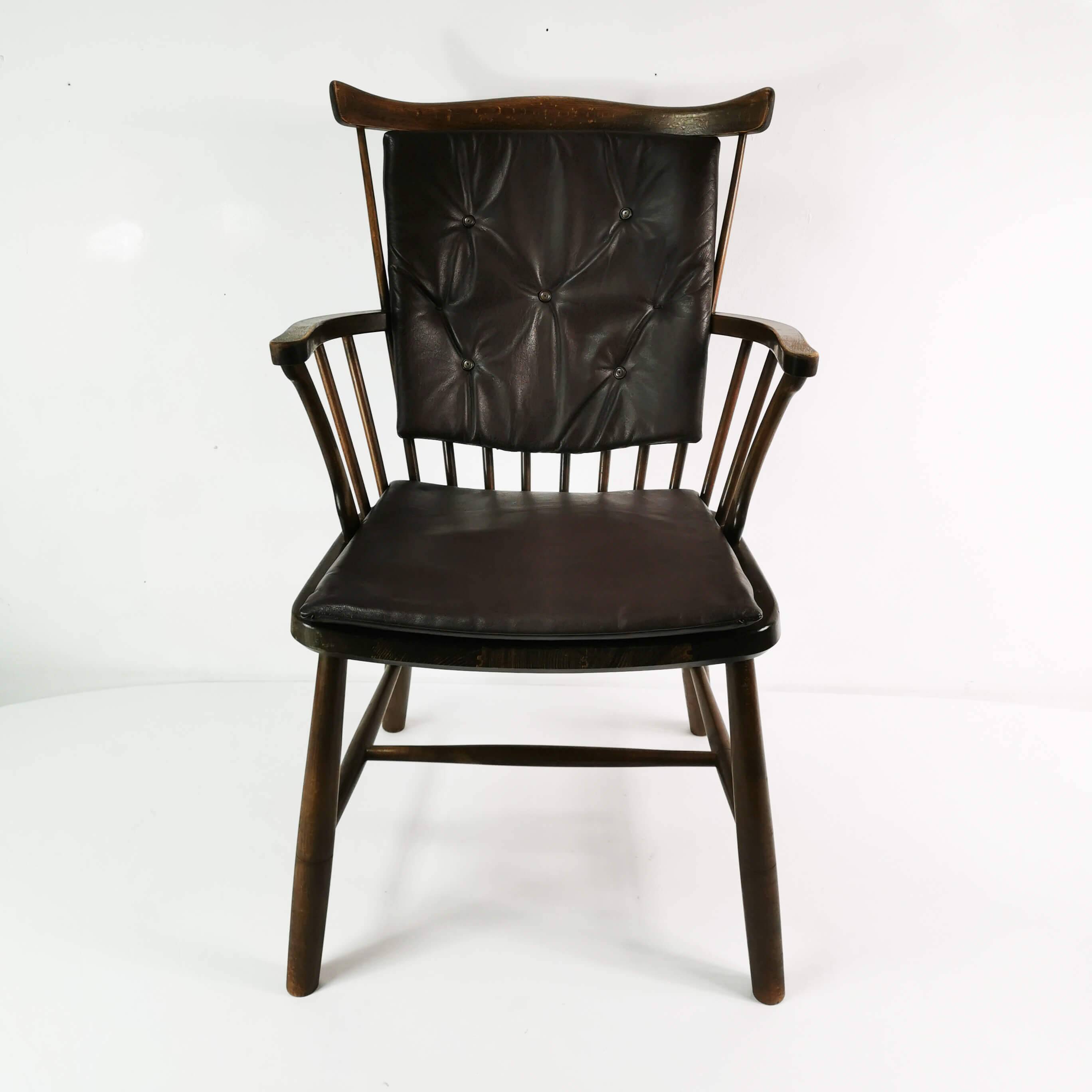 Designer chair, Fredericia Stolefabrik, designed by Borge Mogensen, Denmark