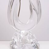 Daum France Crystal Glass table lamp 1965