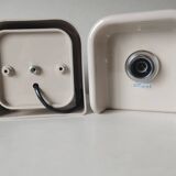 Vintage wall lamp model JET designed by Makio Hasuike for Guzzini.