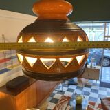 Vintage ceramic chandelier 1960