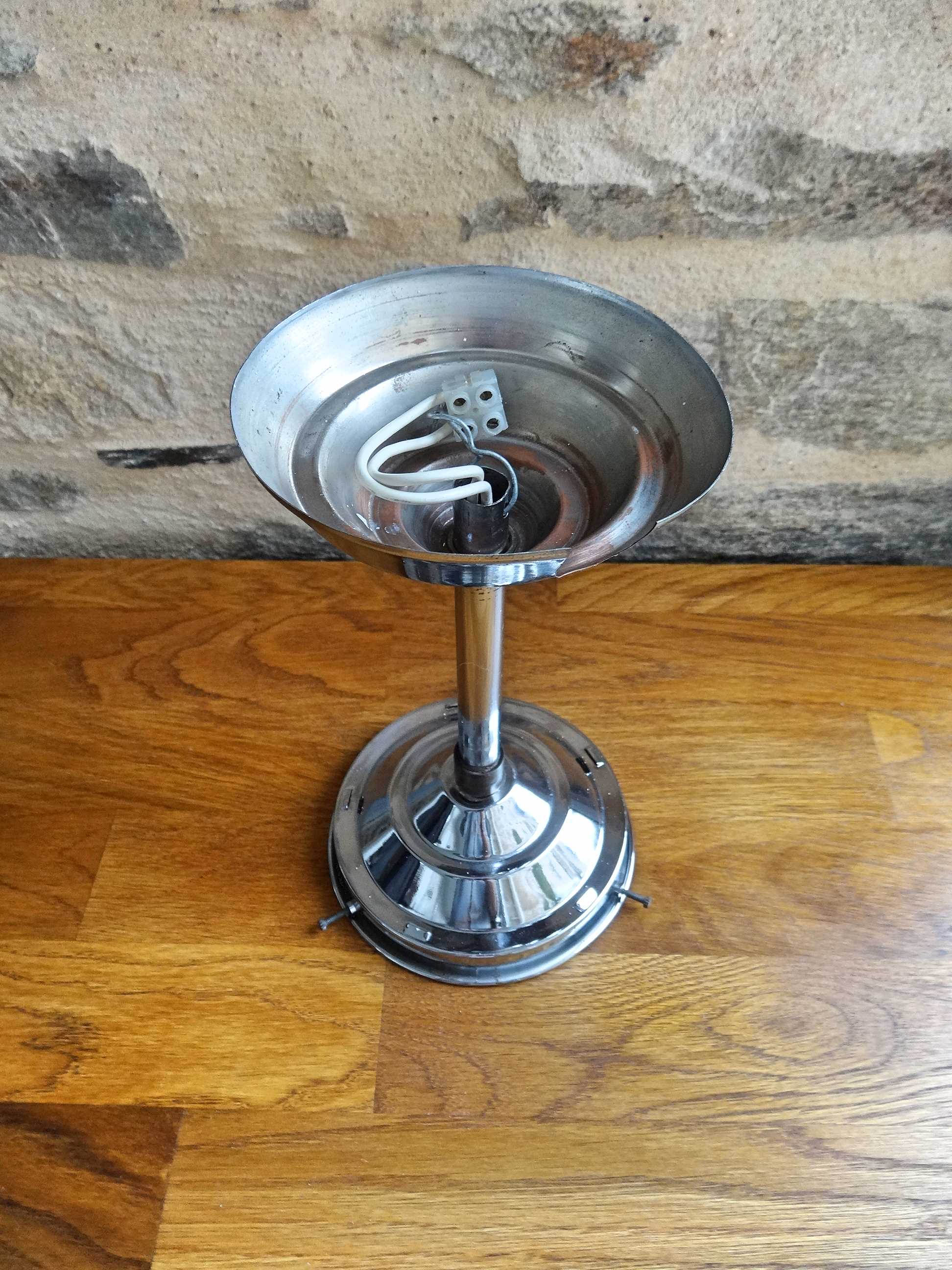 Suspension art deco large-format ball - 25 cm
