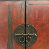 Red lacquered furniture from Shanxi Province (Northern China)