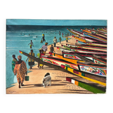 Bord de mer à Sénégal, signée Bounama Yade 08