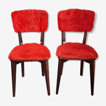 Pair of 60s vintage Bistro chairs