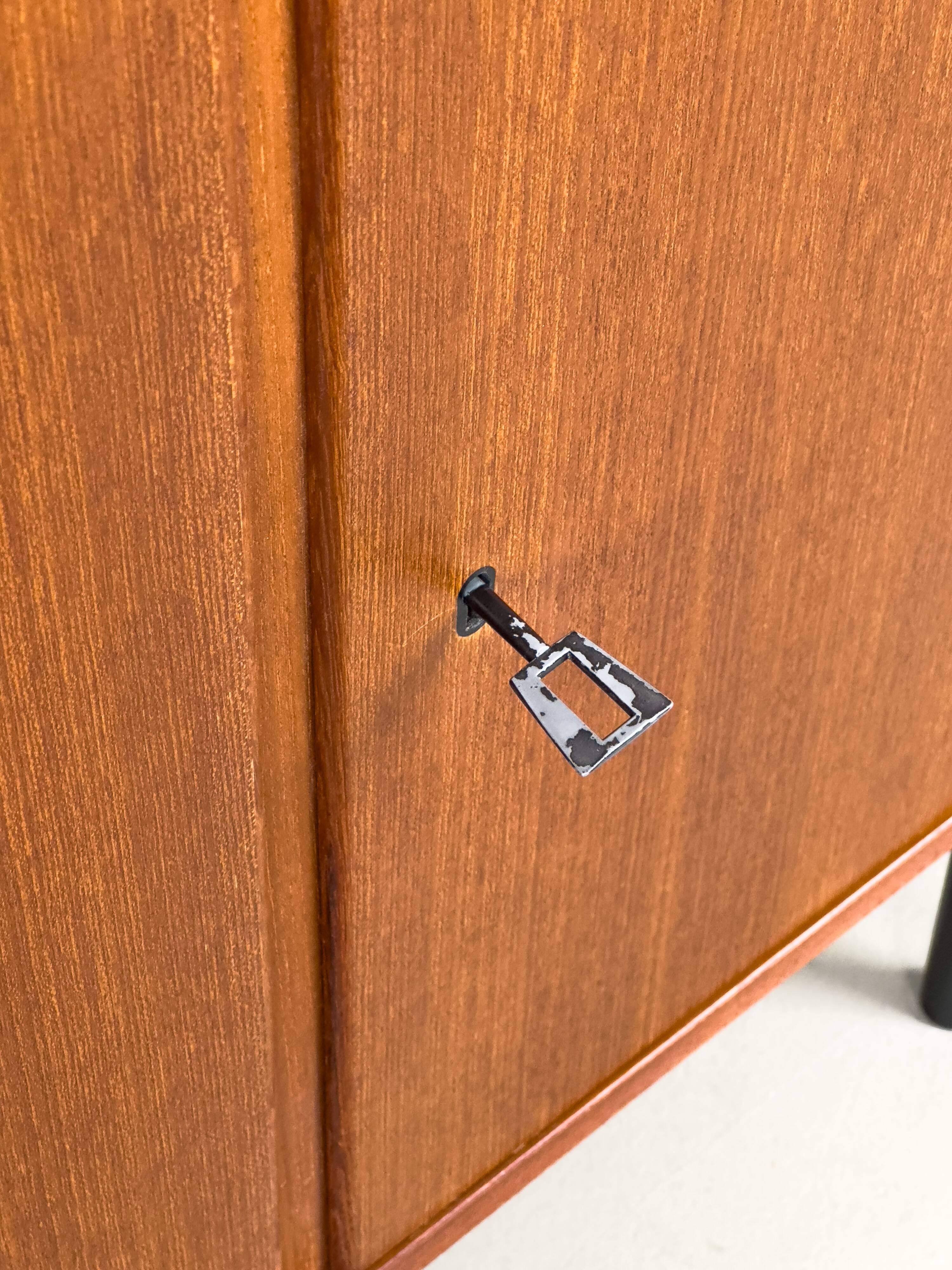 Buffet vintage en teck de Heinrich Riestenpatt, années 1960