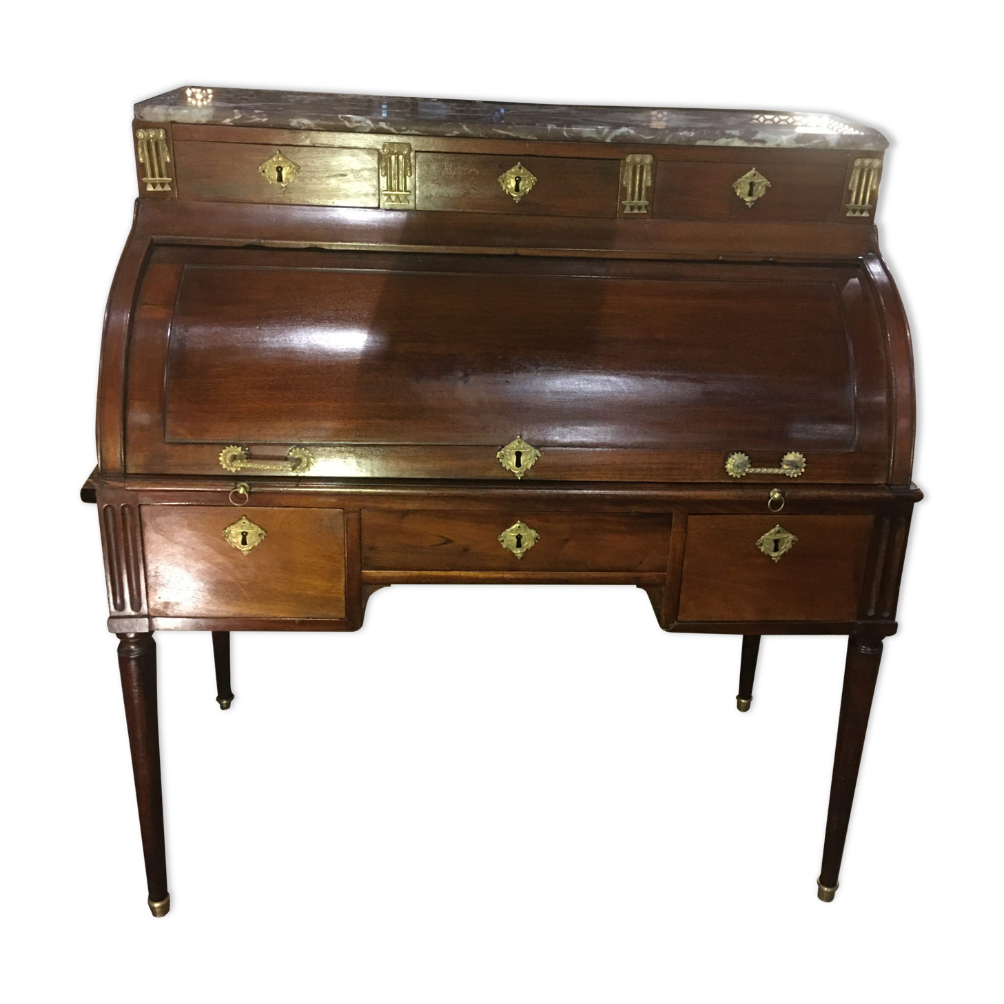 Napoleon III cylinder desk