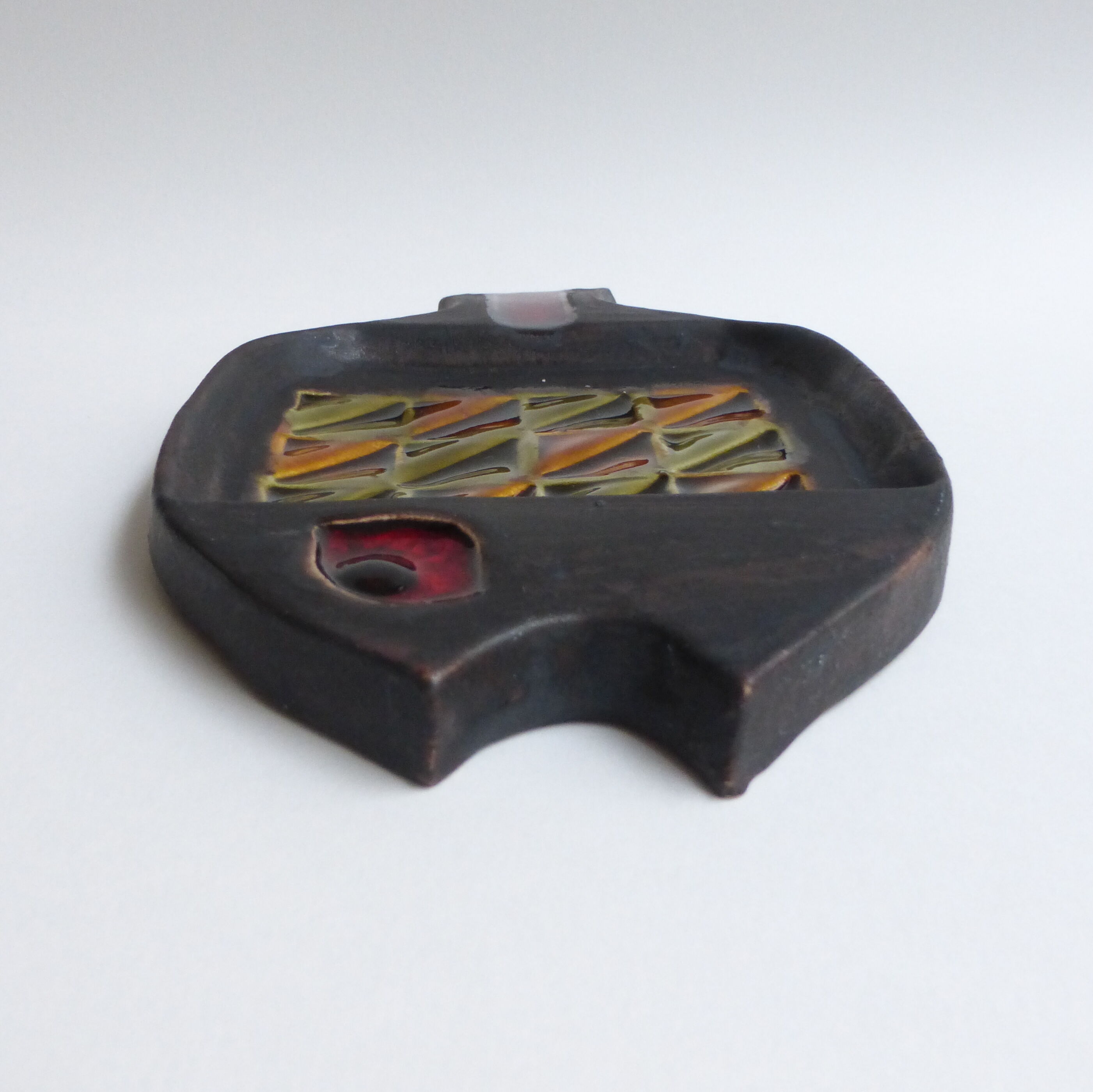 Italian ceramic pocket Federico Fabbrini 1960's